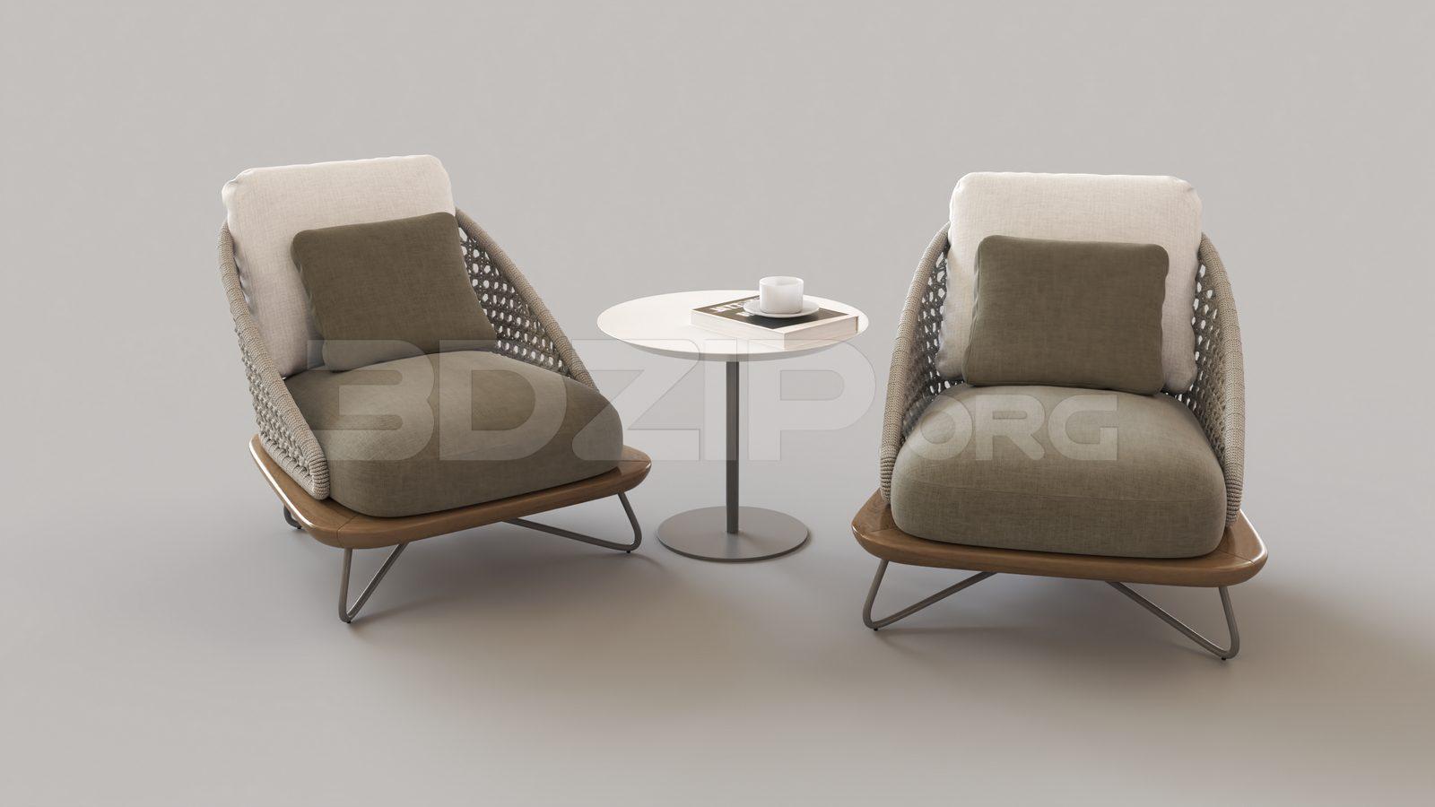 Armchair — preview 1 (3dzip)