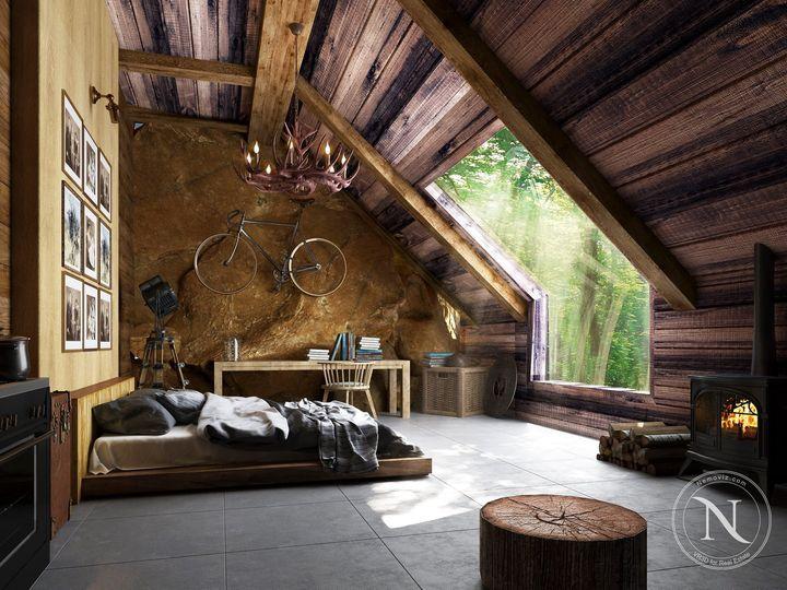 Interior Scenes Model Bedroom 584