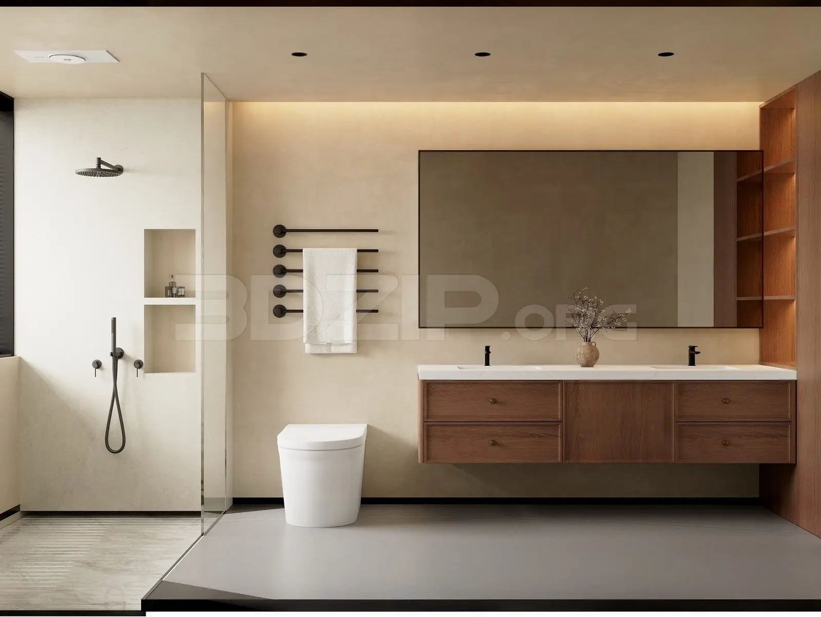 Bathroom Interior — preview 1 (3dzip)