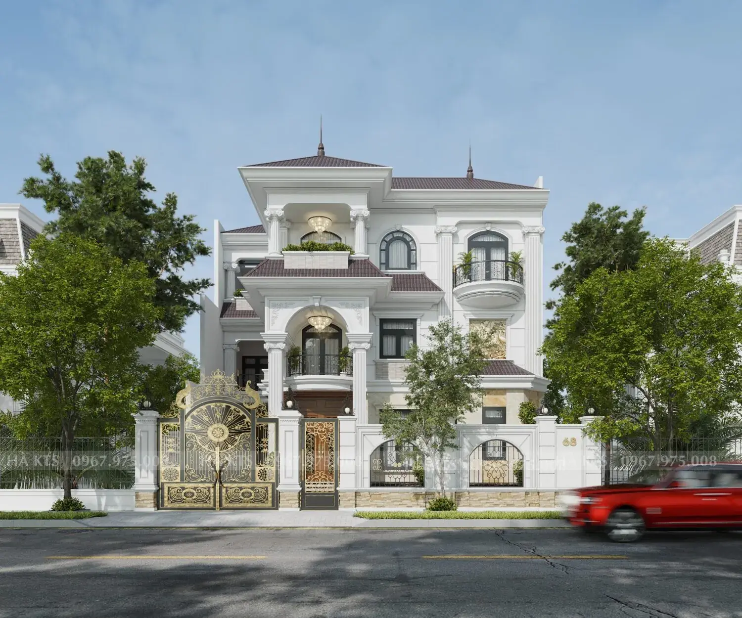 Classical Villa Exterior