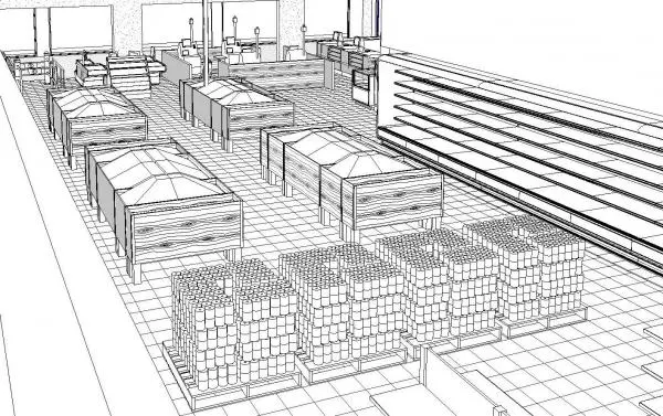 Arneg Multi deck Case