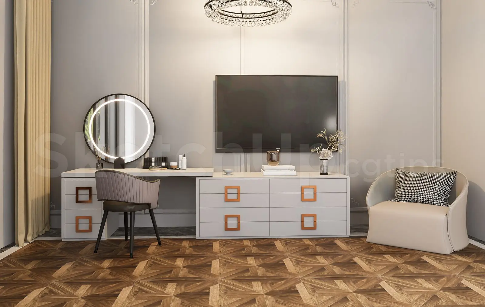 Makeup Table