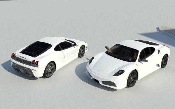 Ferrari F430 Scuderia - Car Automobile Vehicle