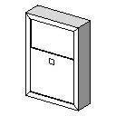 Waste Disposal Container - Wall Mounted
