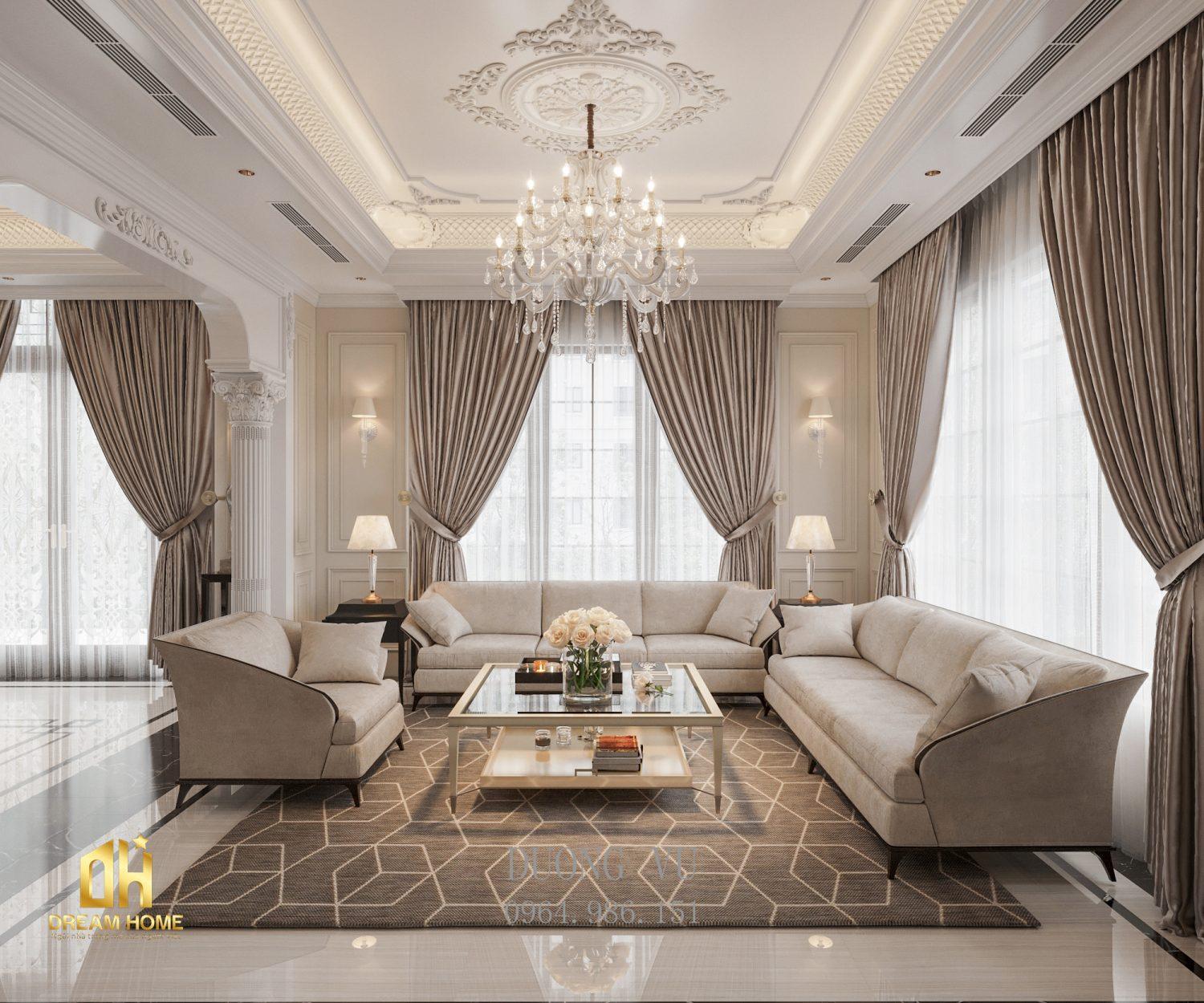 Living Room – Kitchen Interior