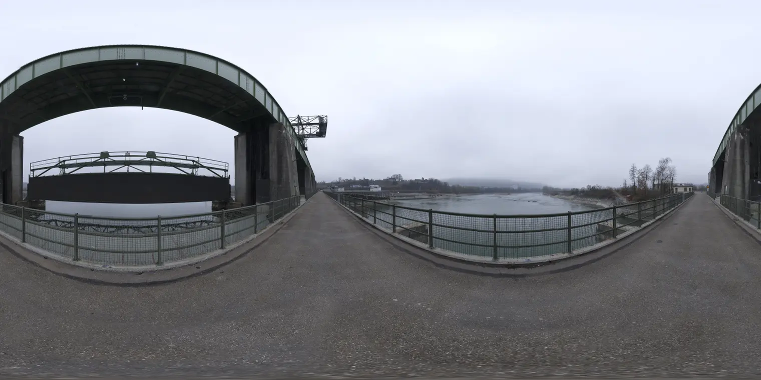 Dam Bridge — preview 1, by Adrian Kubasa (Poly Haven, CC0)