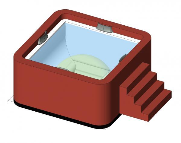 Hot Tub - Spa 80inches x 80inches