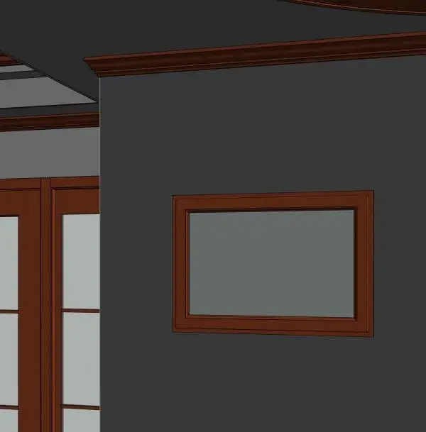 Recessed Display Case