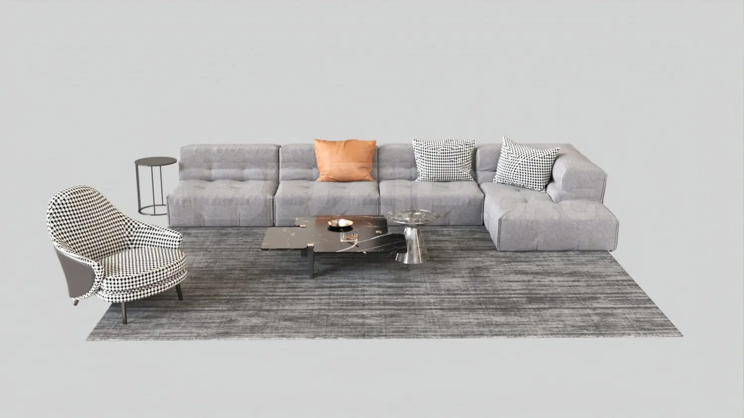 Sofa — preview 1 (3dzip, CC0)