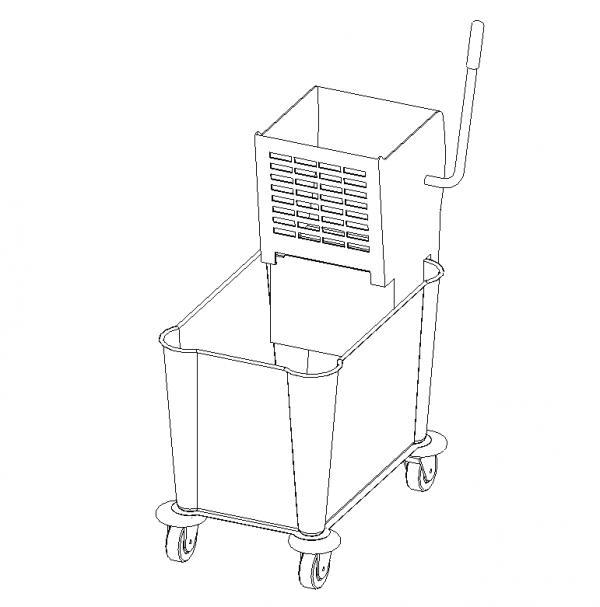 Mop Bucket With Wringer