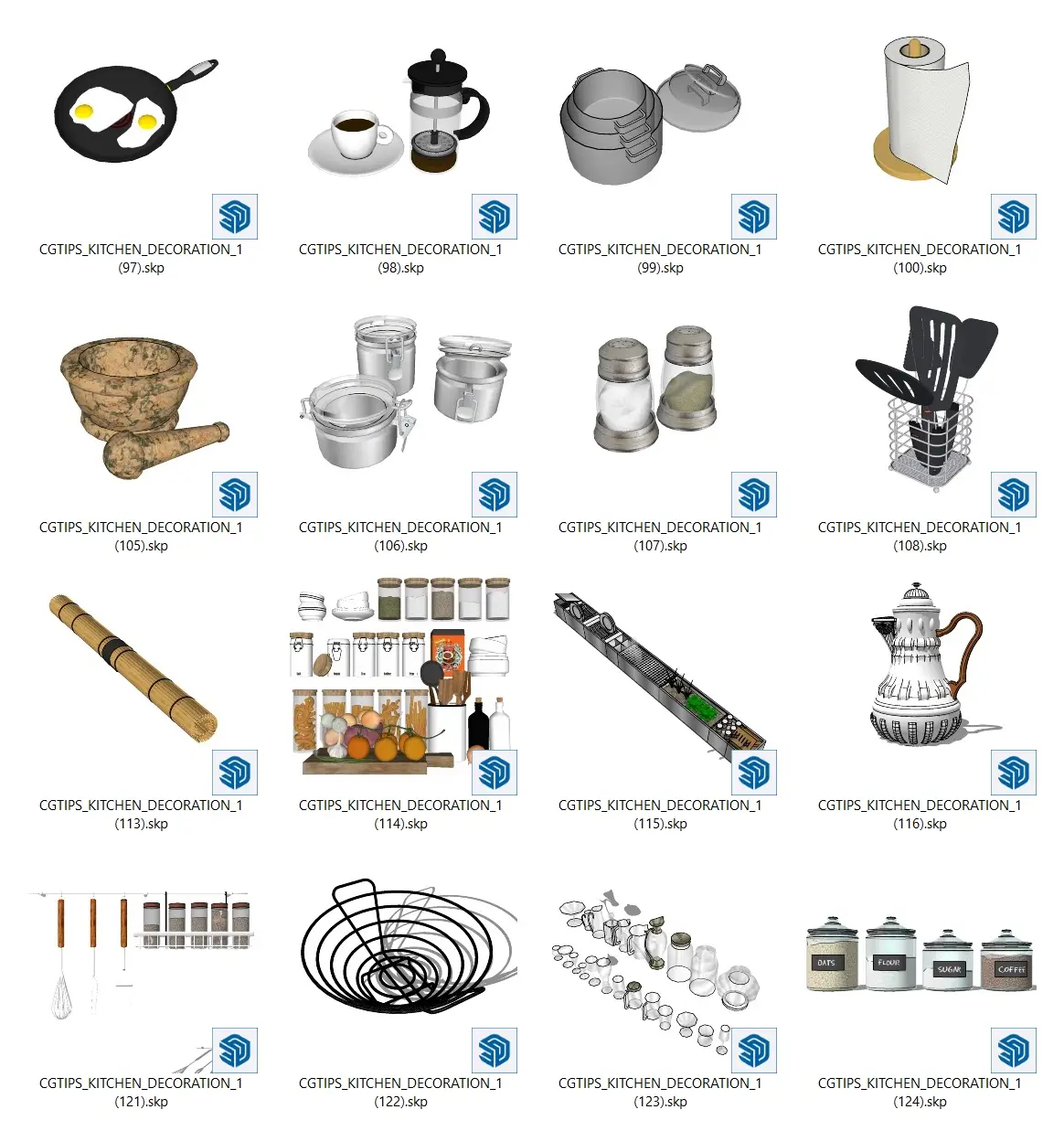 Kitchen Decoration — preview 1 (cgtips, CC0)