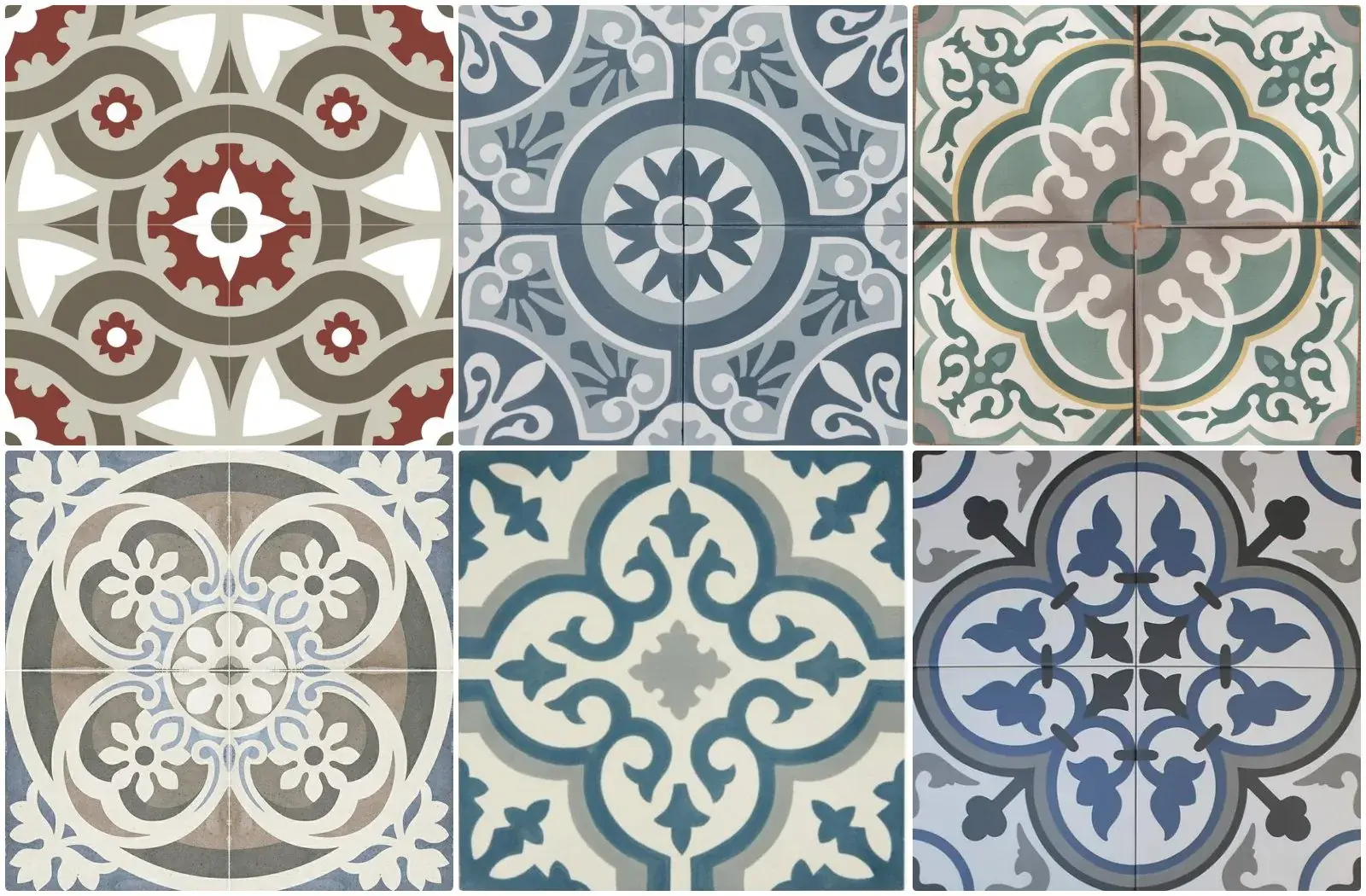 Decorative Cement Tiles for Homes, Cafés, and Hotels – Free Texture