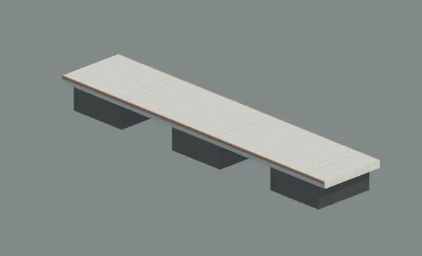 Floating pontoon