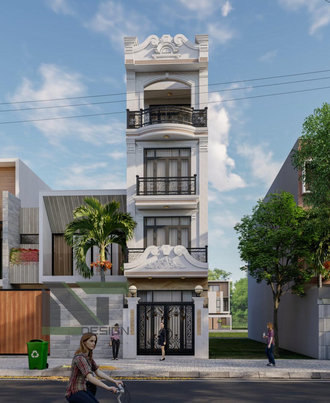 Exterior House Scene