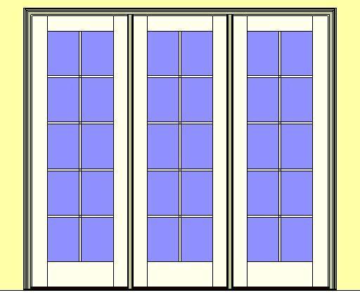 Kolbe Ultra Series Outswing Entrance Door 3-Wide Handicap Sill Units