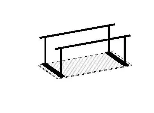 Parallel Bars — preview 1, by driggins3237 (RevitCity, CC0)