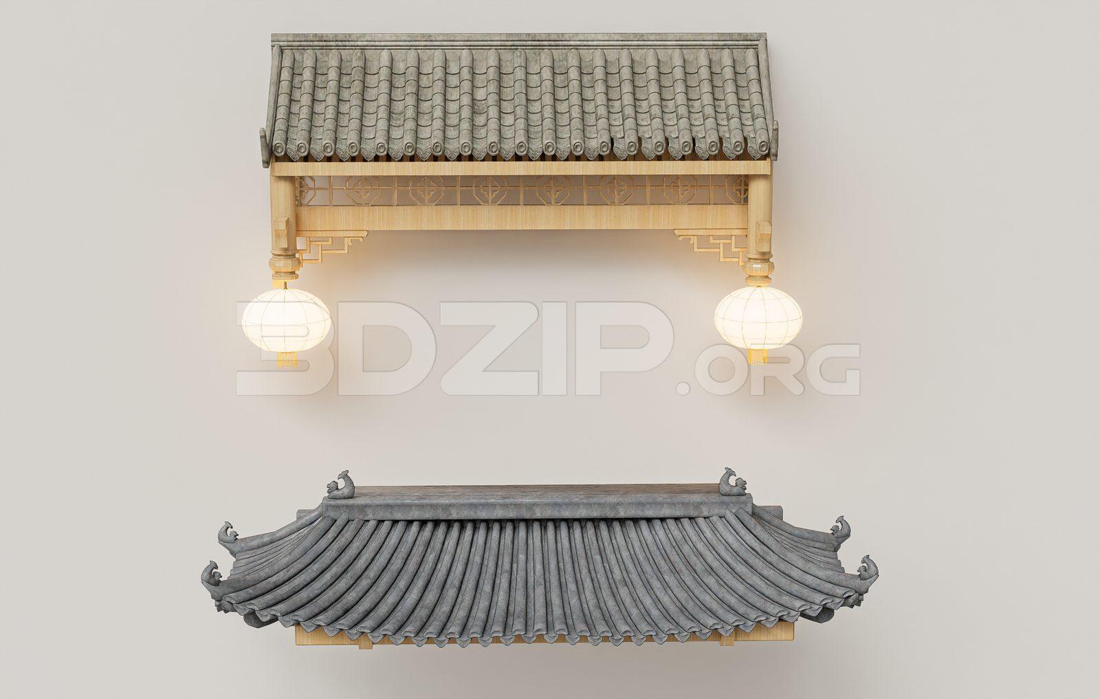 Traditional Asian Roof Collection