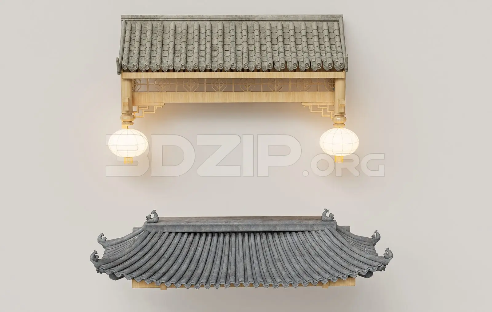 Traditional Asian Roof Collection