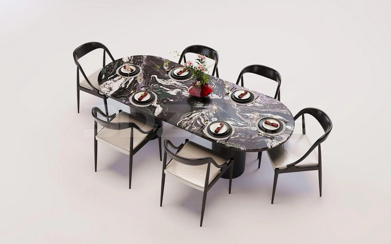 Dining Table and Chair