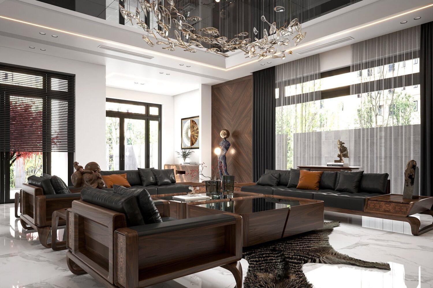 Living Room – Kitchen Interior