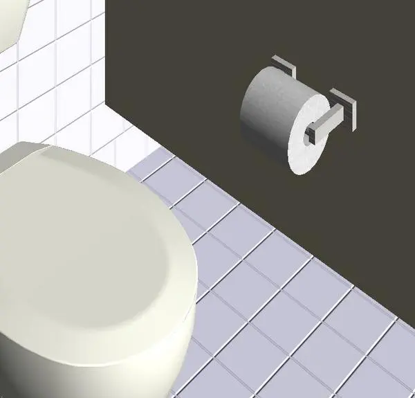 Wall Mounted Toilet Roll Holder