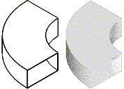 Rectangle Duct Horizontal Elbow