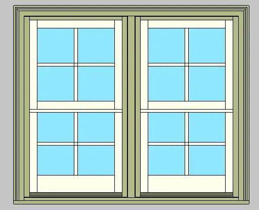 Kolbe Ultra Series Sterling Double Hung 2-Wide Units