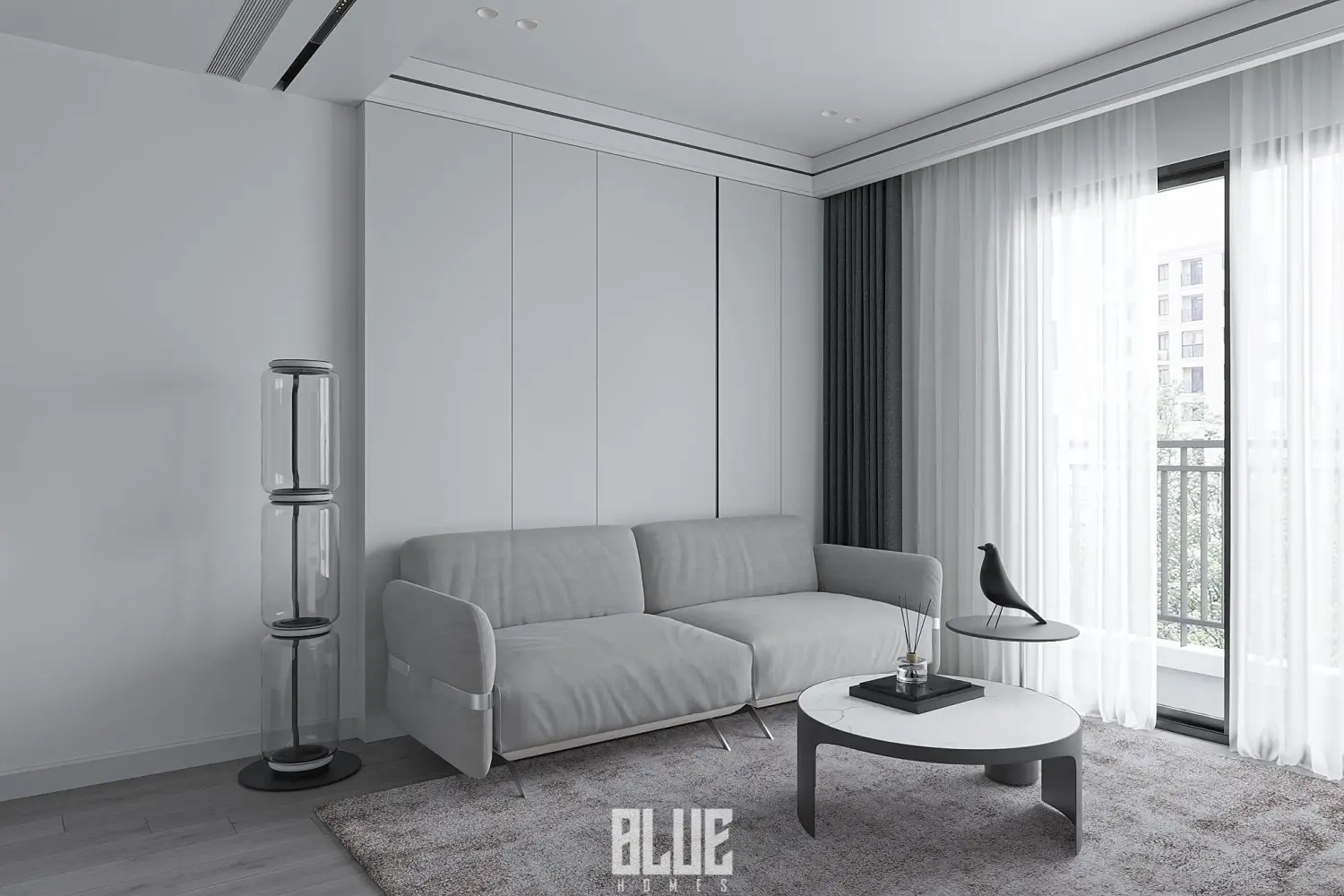 Living Room – Kitchen Interior