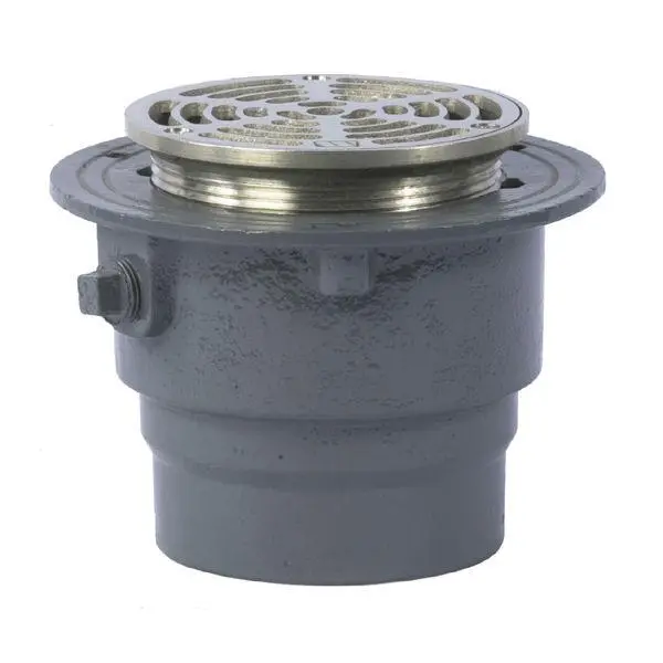 Floor Drain with Round Strainer - FD-200-curse