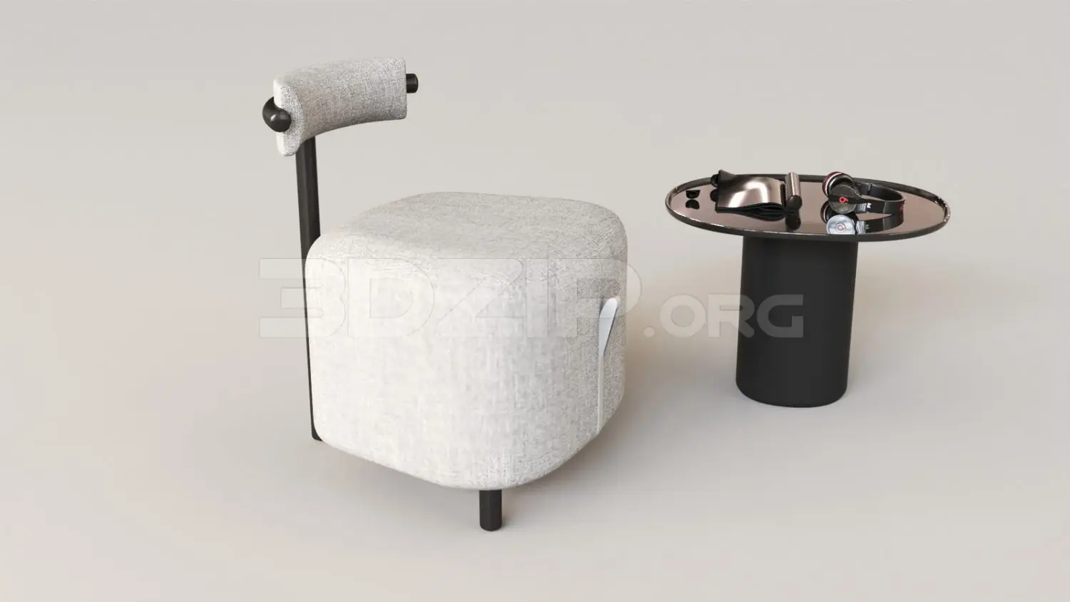 Chair — preview 1 (3dzip, CC0)