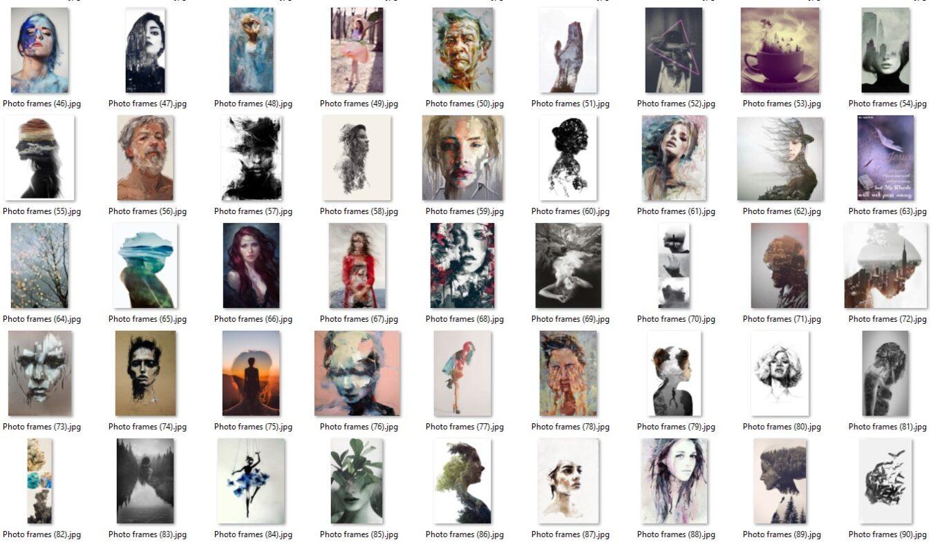 Wall frames and Photo frames