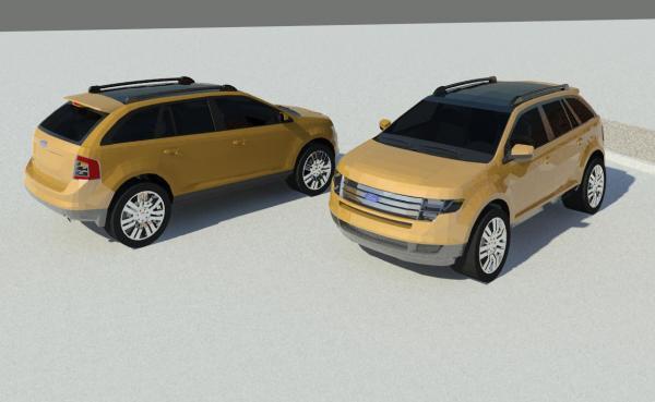 Ford Edge - SUV Car Automobile Vehicle