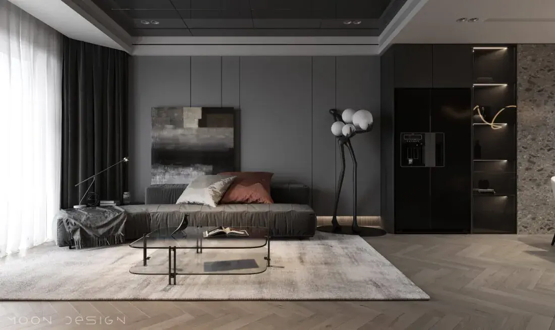 Interior Kitchen – Livingroom 264 Scene