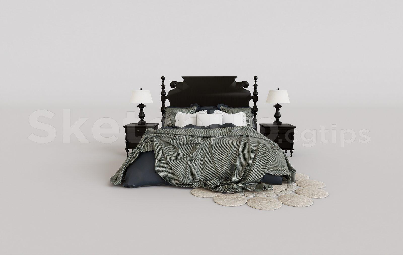 Bed — preview 1 (cgtips)