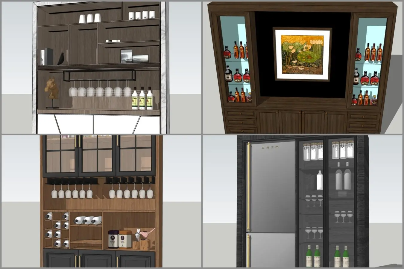 Combo Wine Storage