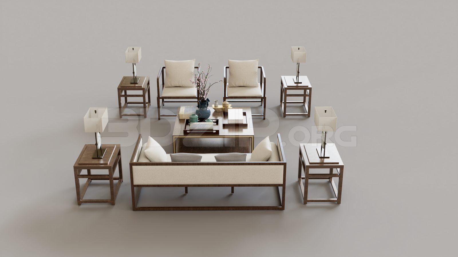 Sofa and Table- Chair
