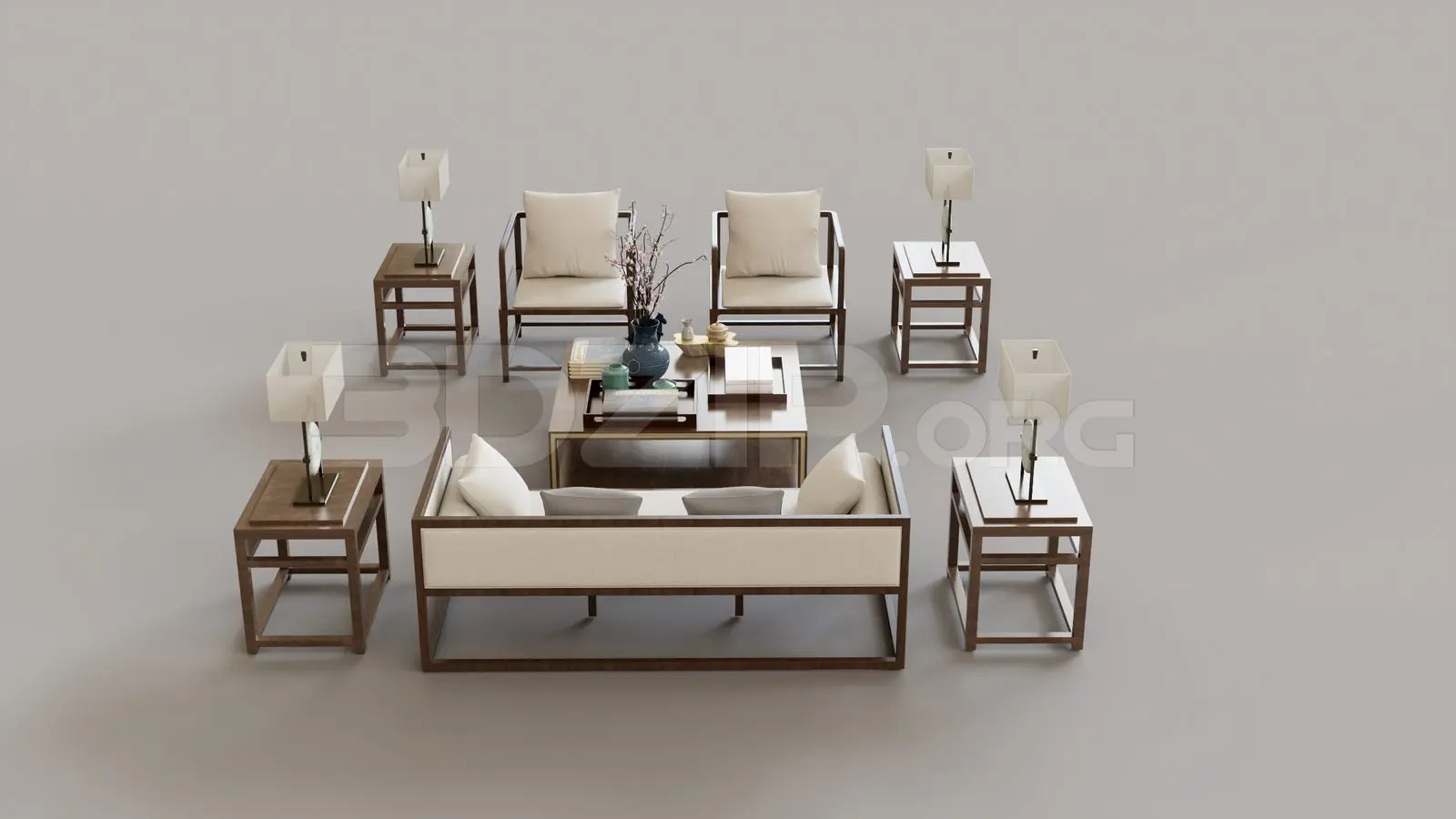 Sofa and Table- Chair