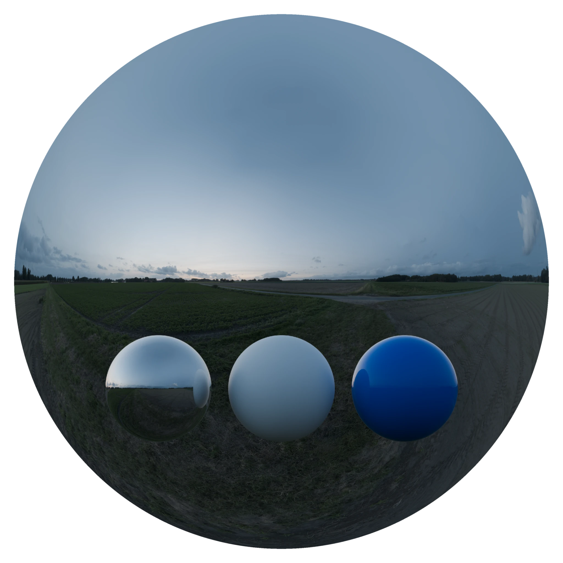 Evening Sky HDRI 027 A