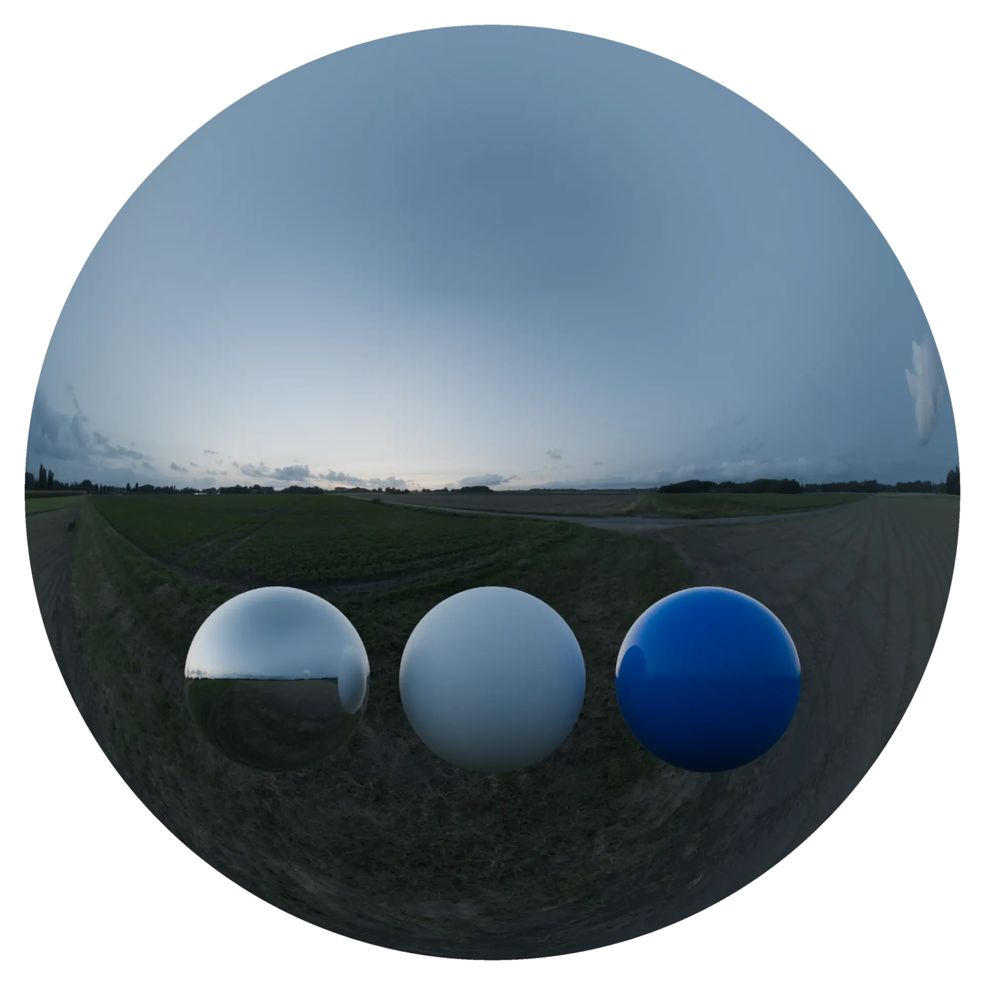 Evening Sky HDRI 027 A