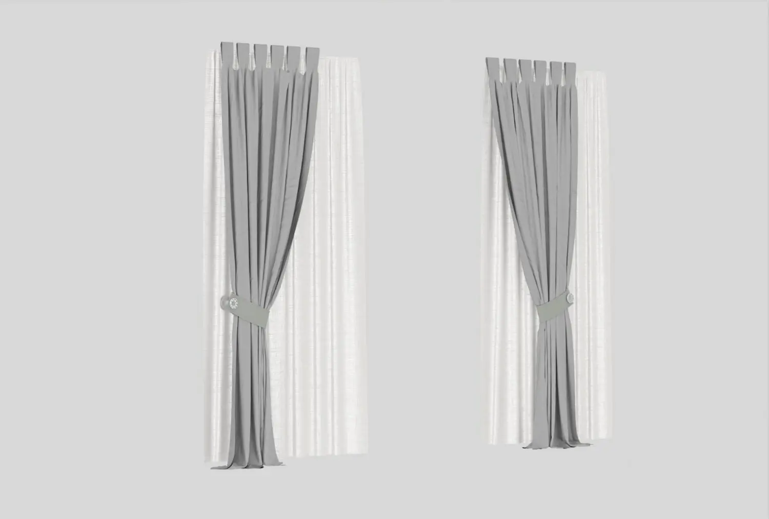 Curtains — preview 1, by Se Arc (3dzip, CC0)