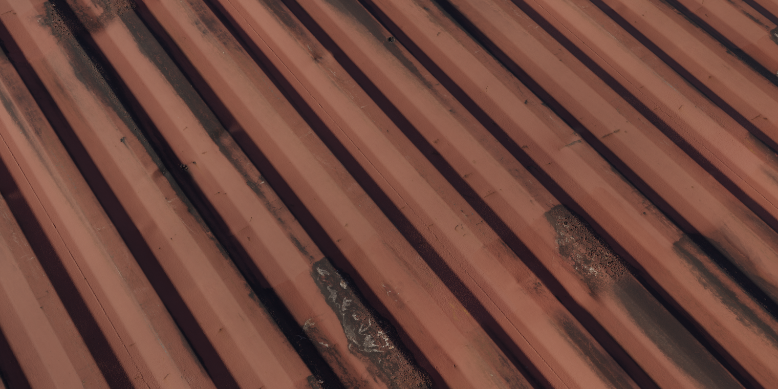 Rusty Painted Metal