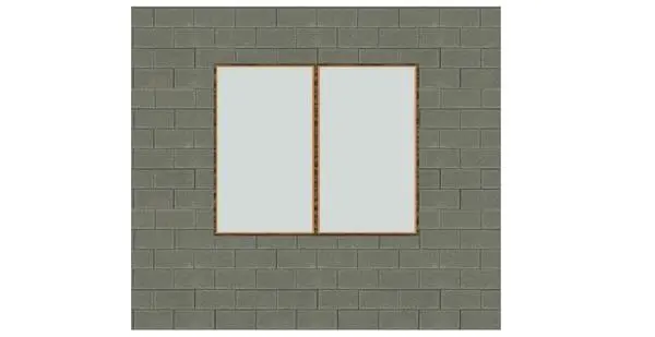 Ventana con Venillas