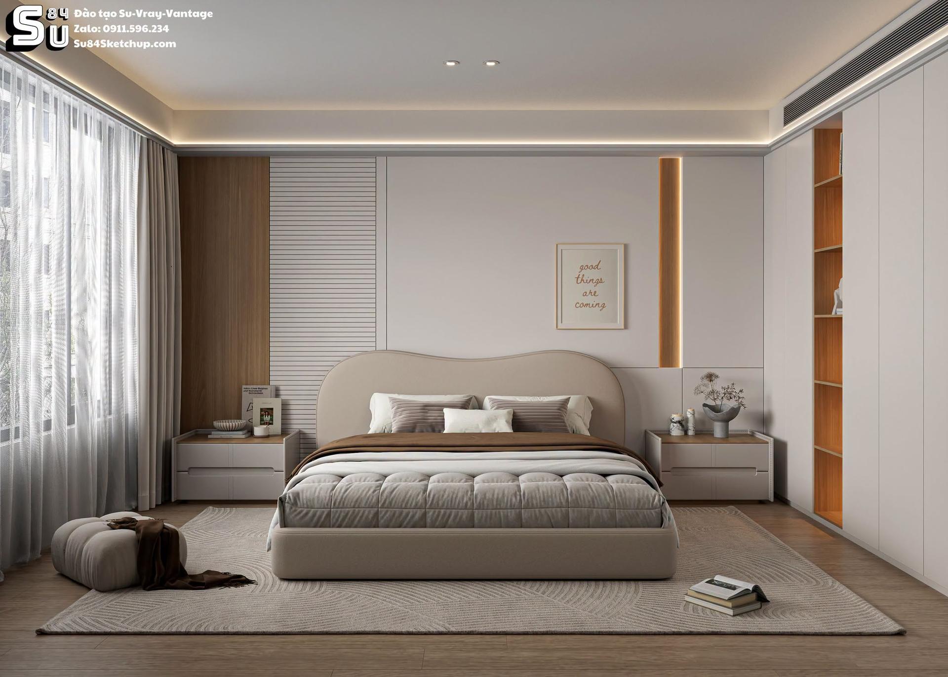 Modern Luxury Bedroom Interior