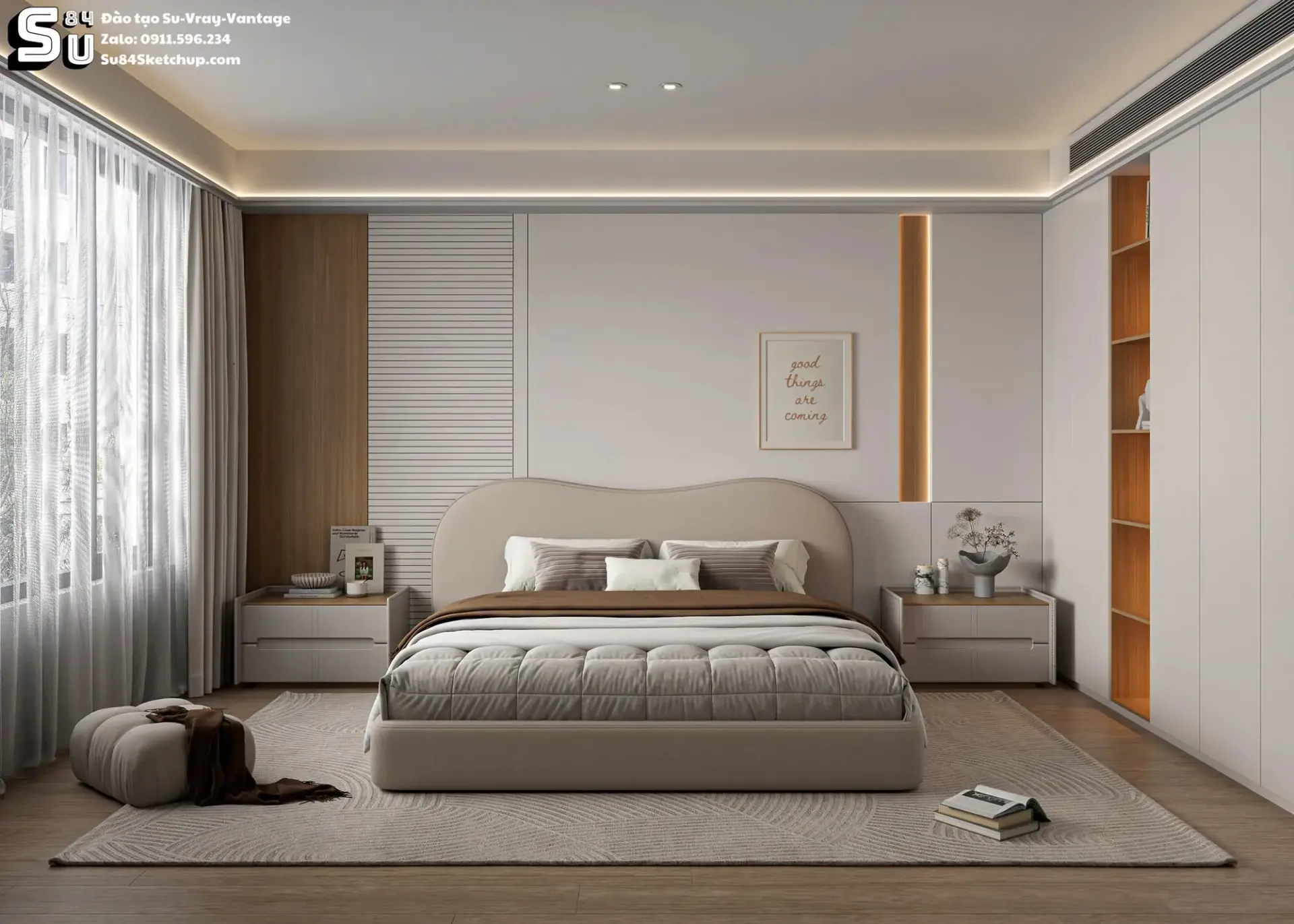 Modern Luxury Bedroom Interior