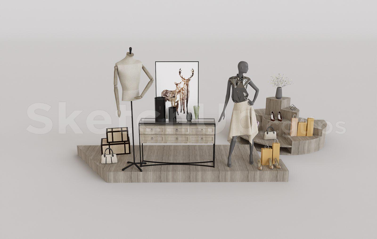 A Mannequin For Fashion Clothing