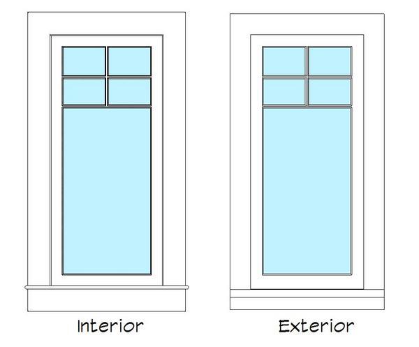 Craftsman Casement Window