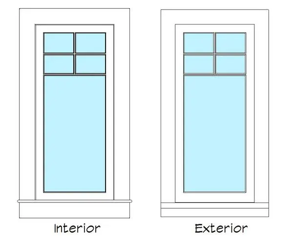 Craftsman Casement Window