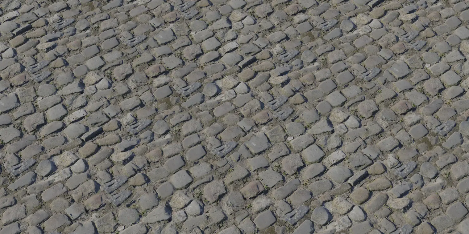 Cobblestone Floor 1 — preview 1, by Rob Tuytel (Poly Haven, CC0)