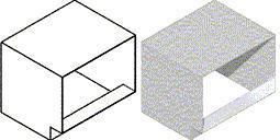 Rectangle Duct Vertical Elbow