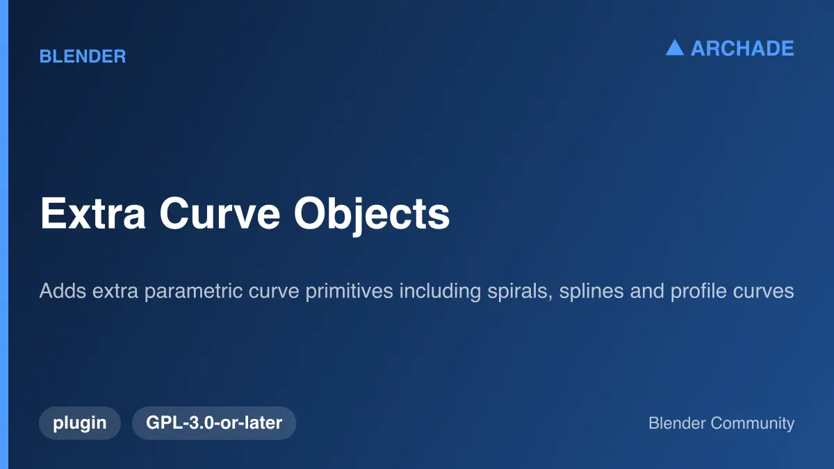 Extra Curve Objects